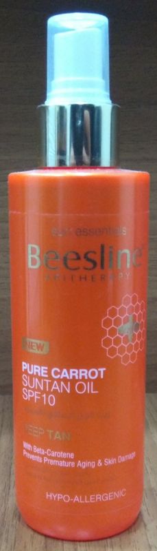 Beesline Pure Carrot Suntan Oil SPF10